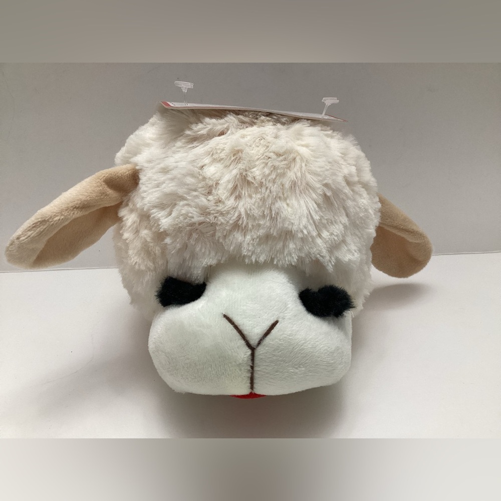 Multipet Valentines Love Bumpy Head Lamb Chop ~ Squeaky  Dog Toy